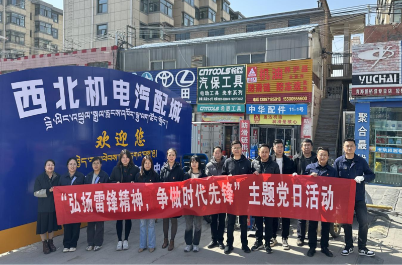 三建公司黨支部、團支部聯(lián)合開展&ldquo;雷鋒月&rdquo;主題黨日、團日活動